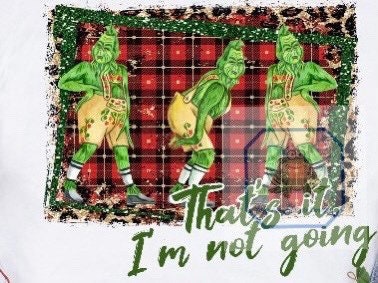 Grinch Transfer...T-Shirt