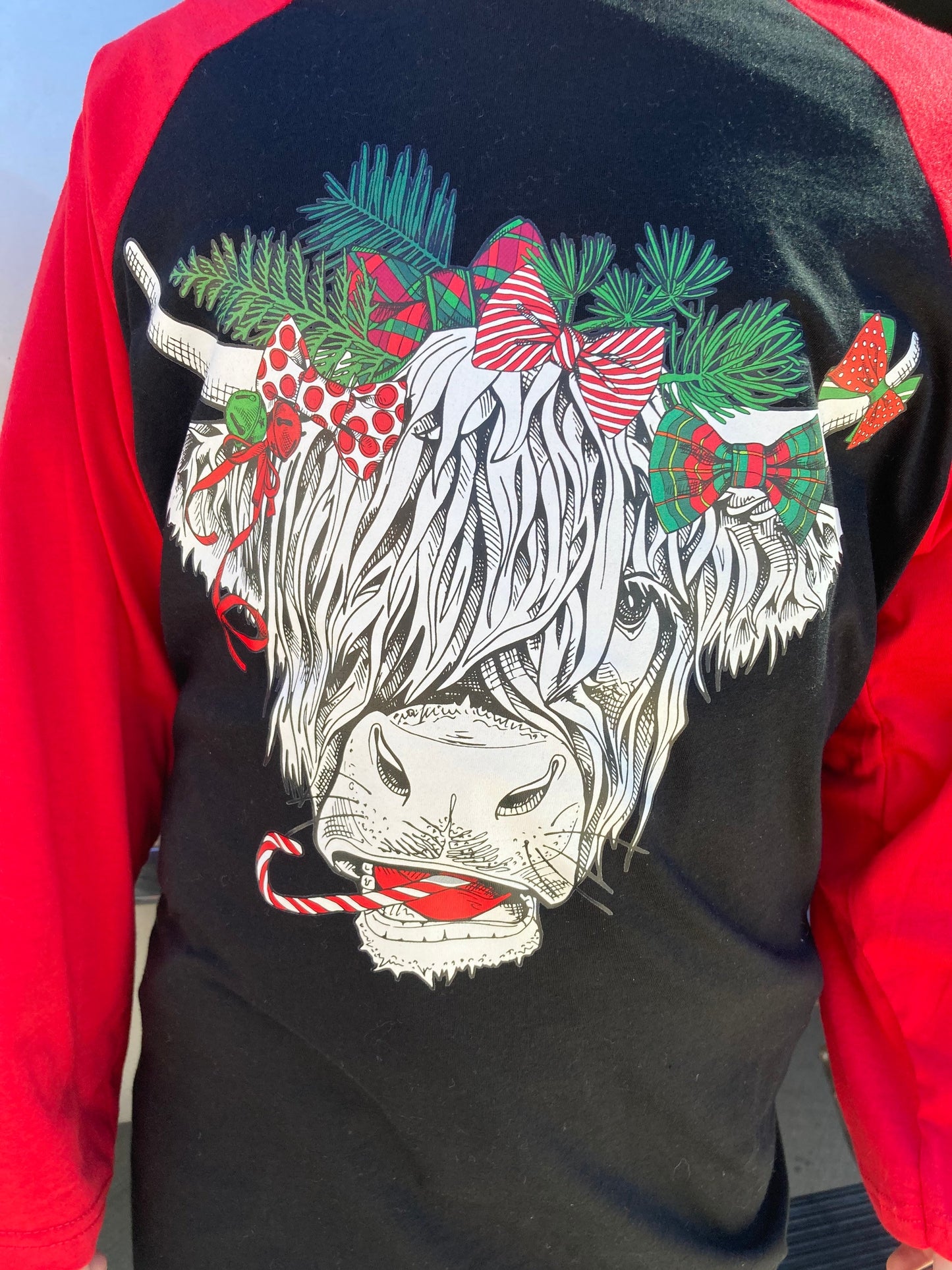 Christmas Cow Tee