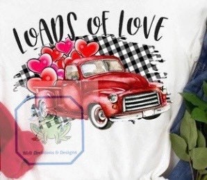 Valentine Vintage Truck