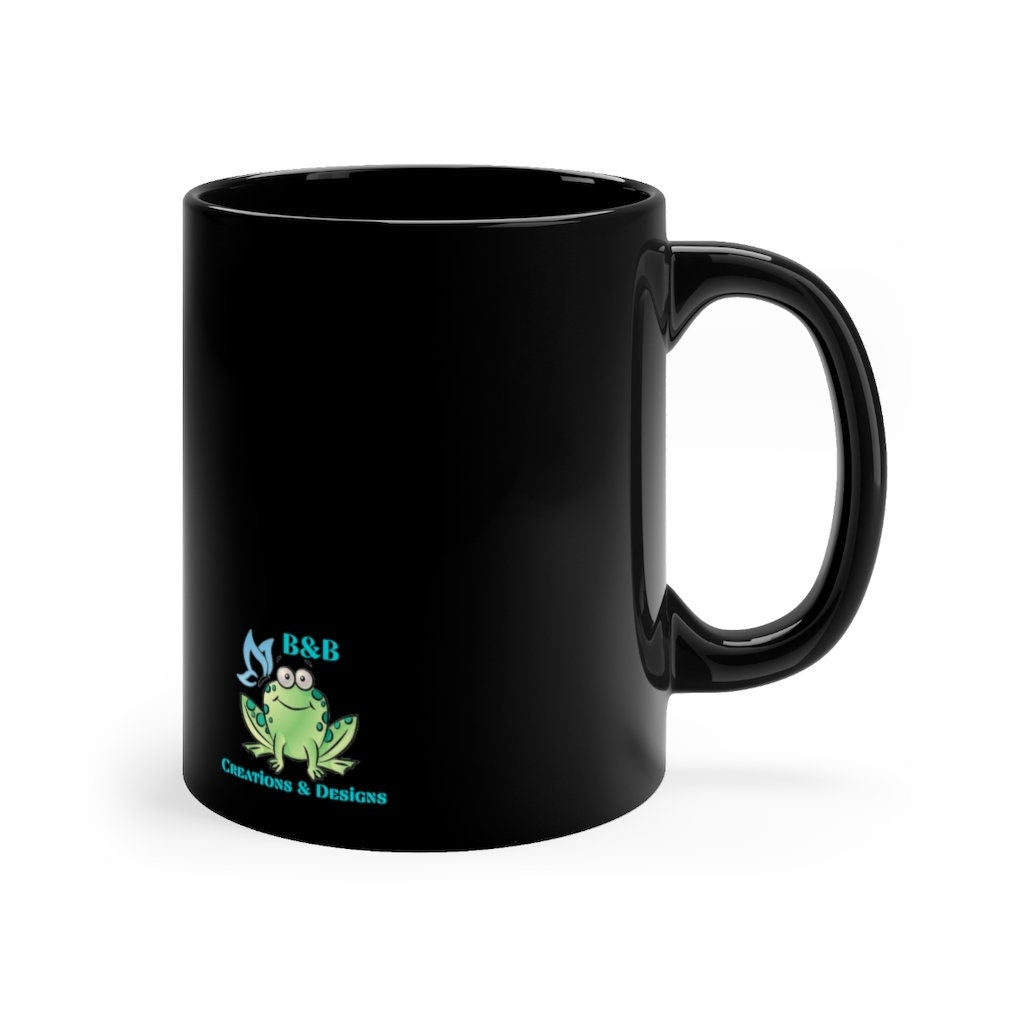 Black mug 11oz