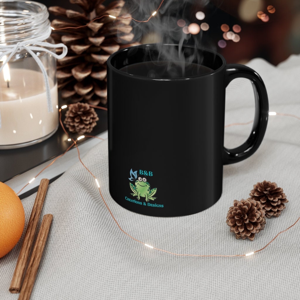 Black mug 11oz