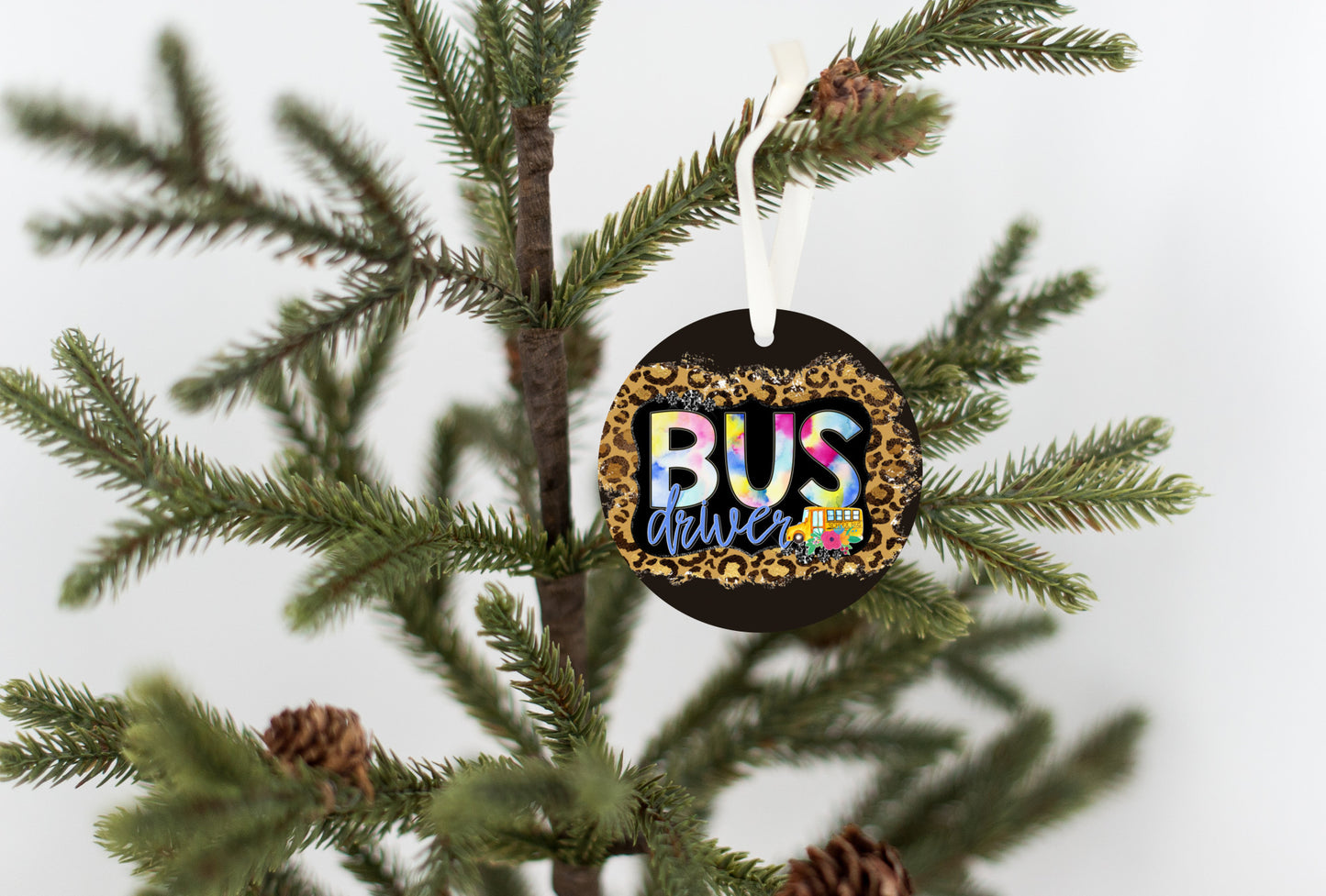 Bus Driver Christmas Ornament