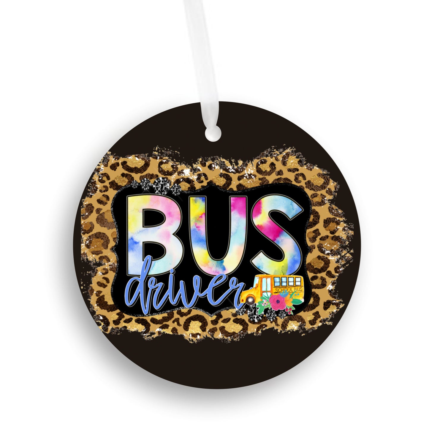 Bus Driver Christmas Ornament